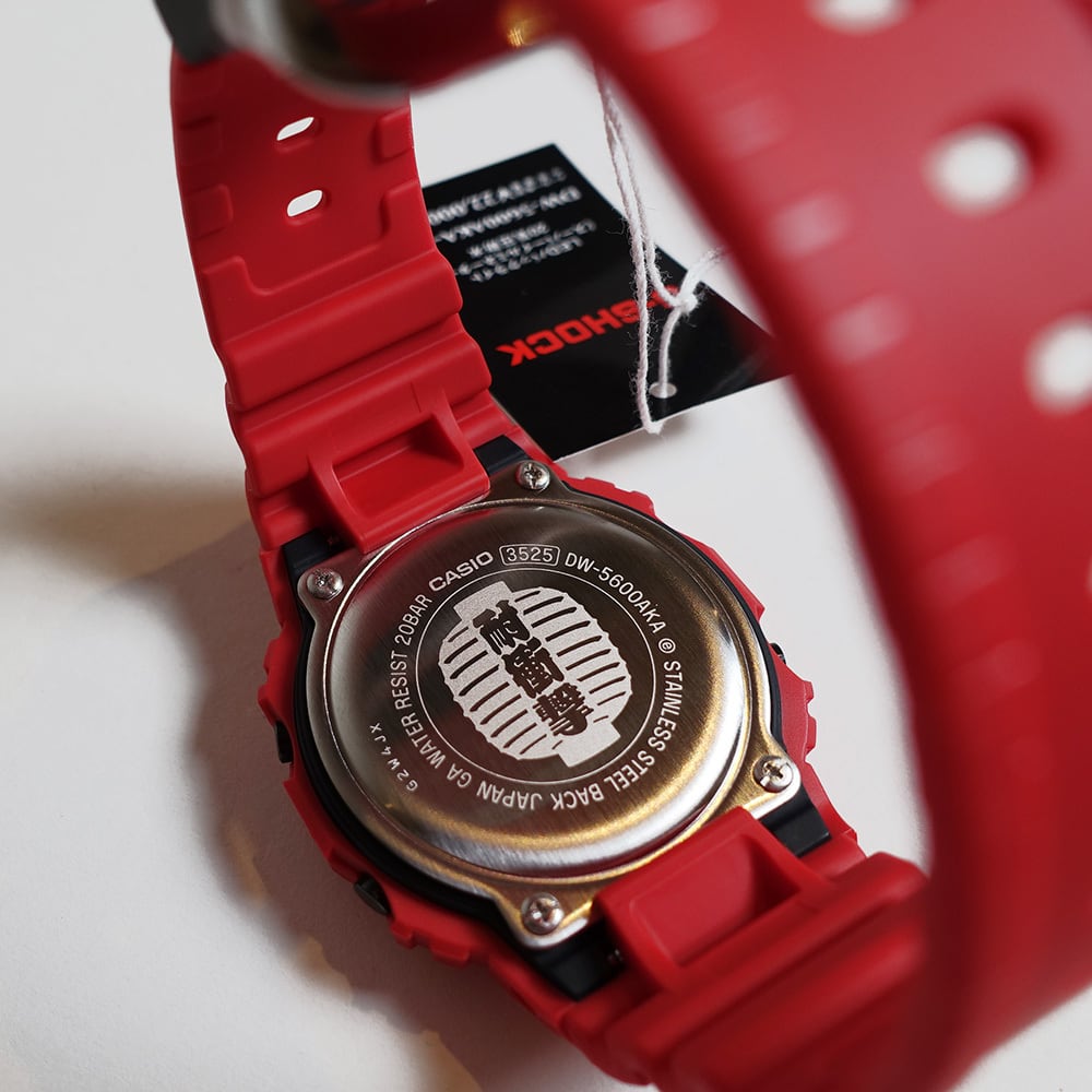 G-SHOCK／耐衝撃赤提灯 DW-5600AKA-4JR 日本製シリーズ メンズ カシオ