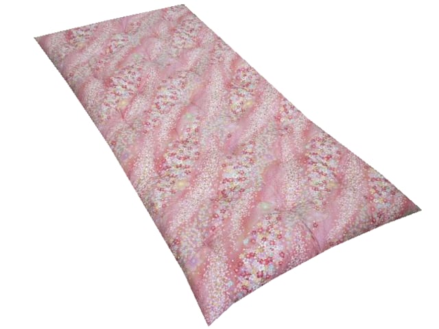 混綿 和敷き布団 ダブル 140×200cm 綿70% ポリエステル30% 綿サテン