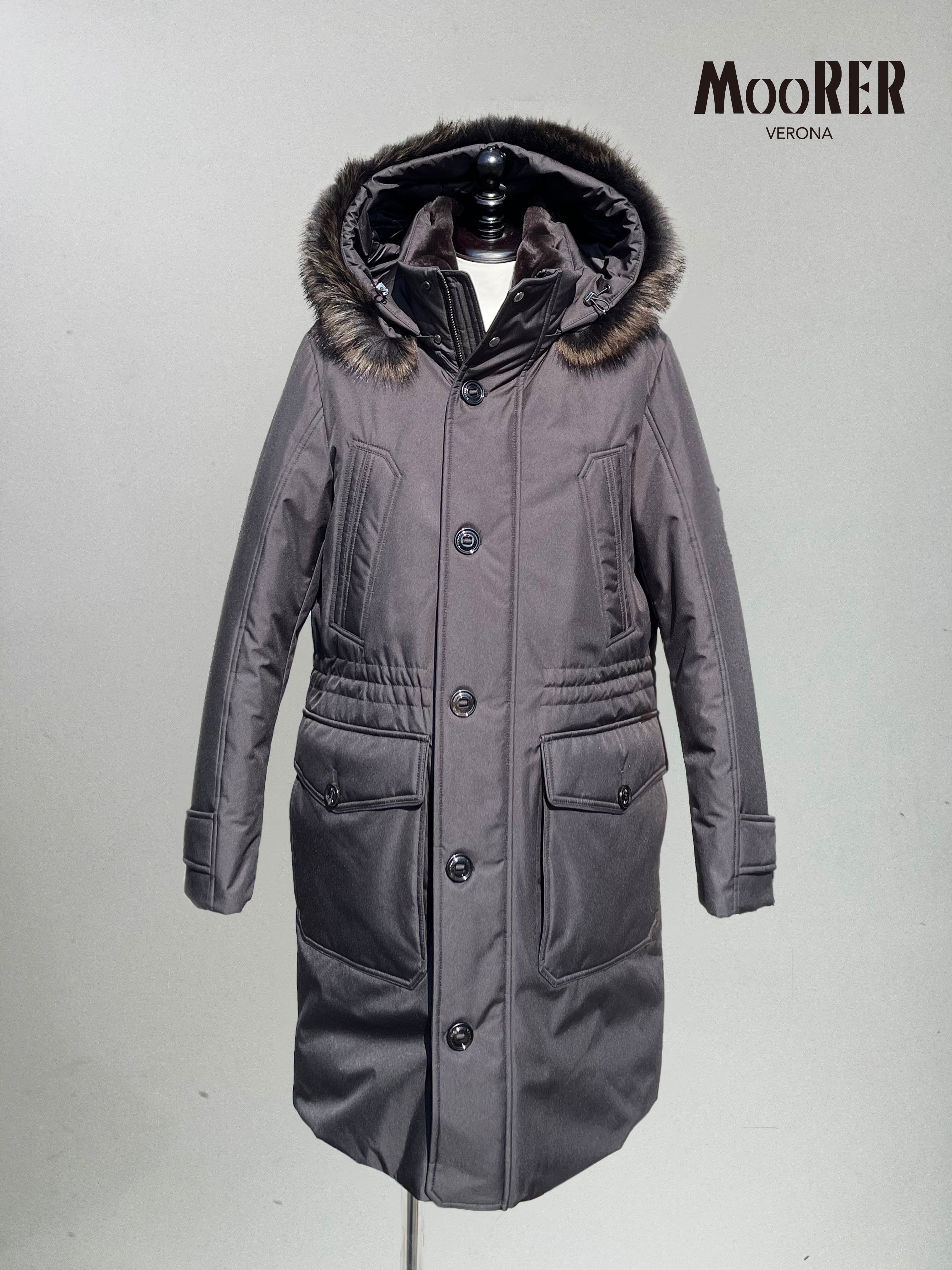 MOORER（ムーレー） SAPPORO-GF（サッポロ）フーデッド ダウンコート 