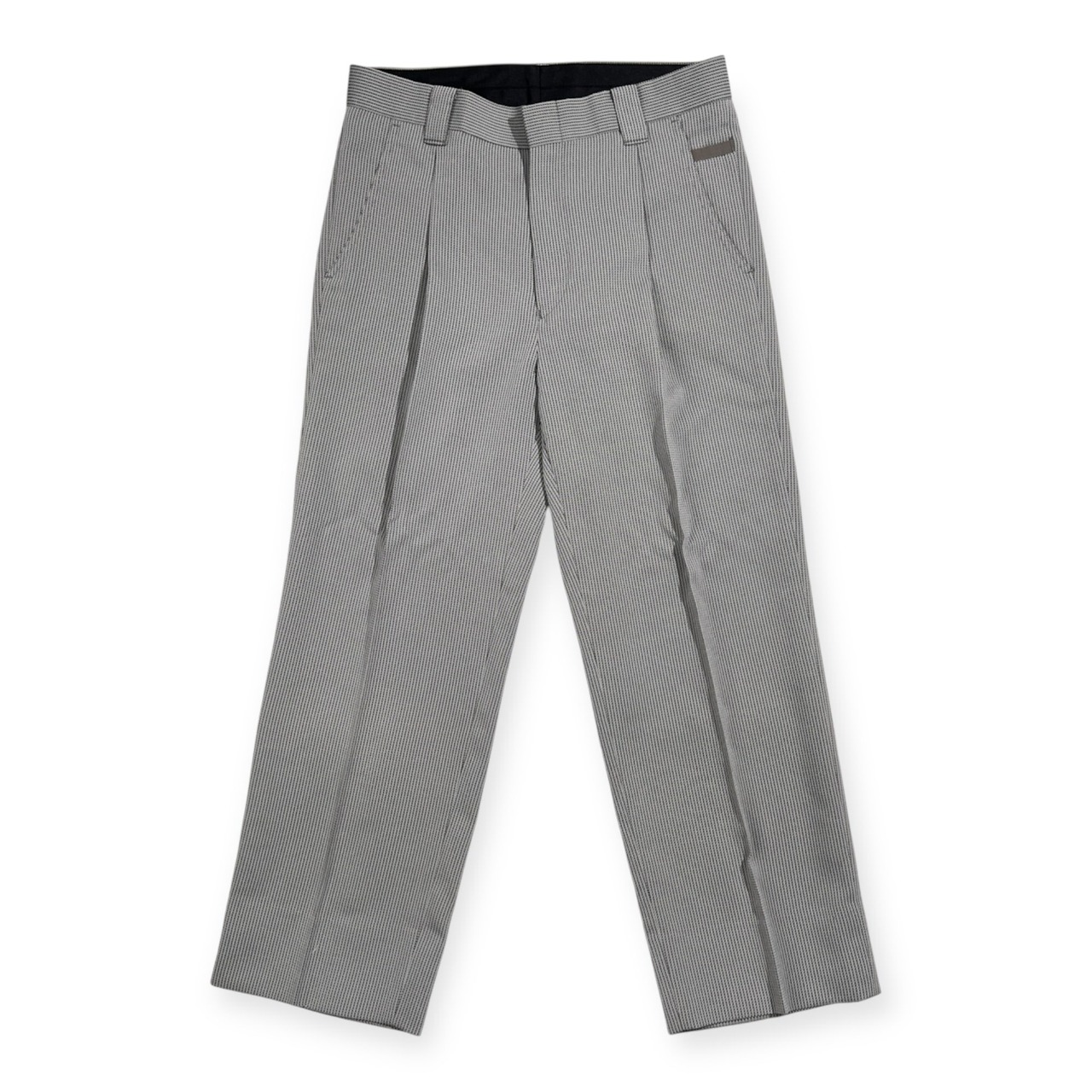 PAGELO パジェロ タック スラックスパンツ サイズ 82 /グレー メンズ アンジェロ 日本製
