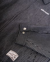 【#Re:room】ORANGE FLOWER EMBROIDERY STRIPE JACKET［REJ146］