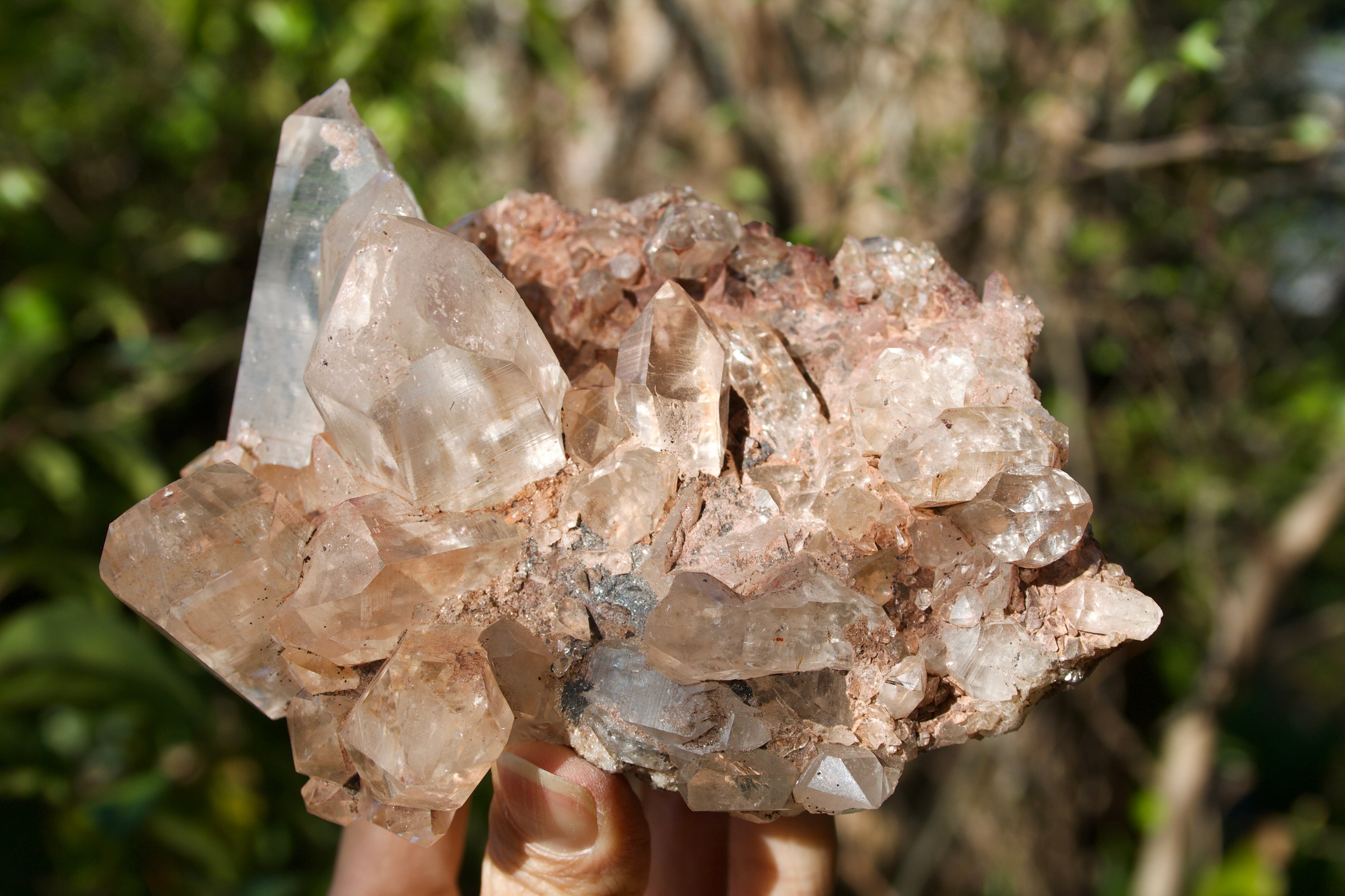 ジャイナラ産ヒマラヤ水晶クラスター | Ayodhya crystal Online Shop