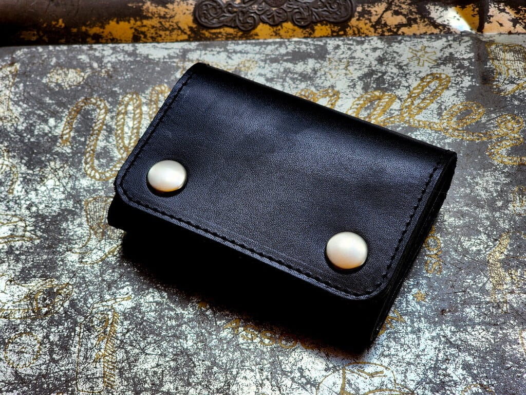 栃木レザー トラッカーウォレット ショート 本革 長財布 日本製 メンズ