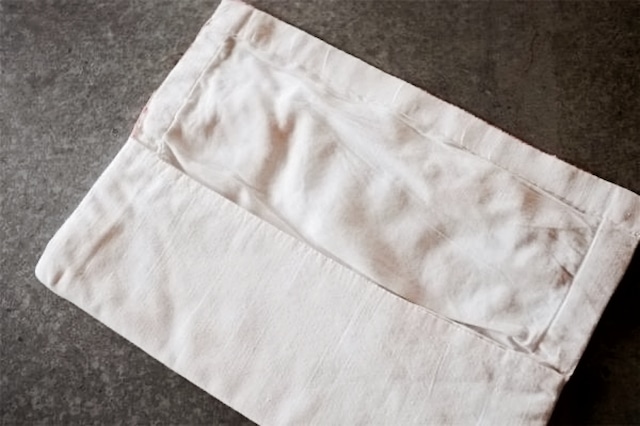 フランス 薔薇色の少女とカナリア色の子羊とカトラリーケース  アンティーク