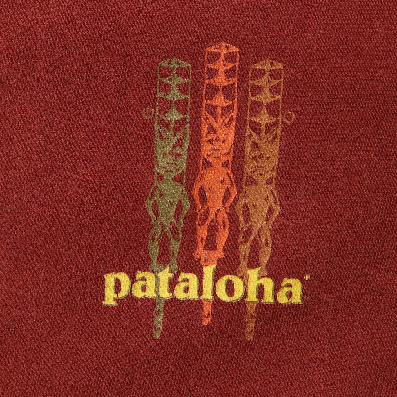 美品 L pataloha patagonia パタゴニア ベネフィシャル Tシャツ beneficial T's パタロハ 茶色 ブラウン