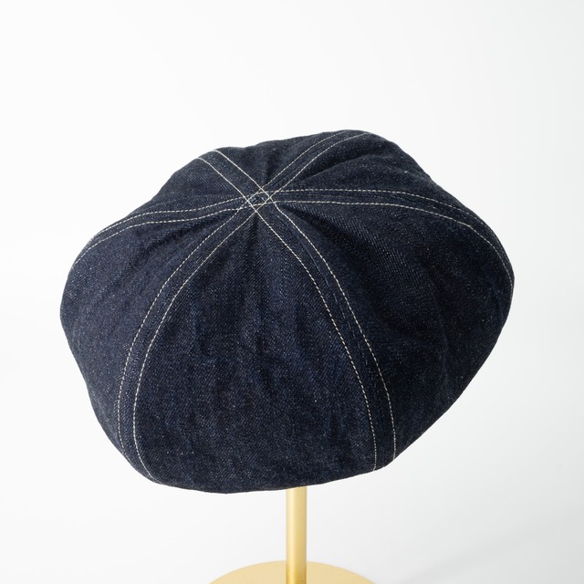 dimples beret "crunch denim"