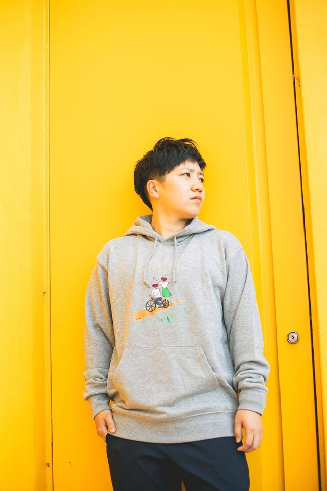 ジャケット リップちゃんパーカー グレー