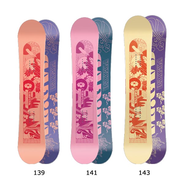 スノーボードレディース板143cm CAPITA PARADAISE