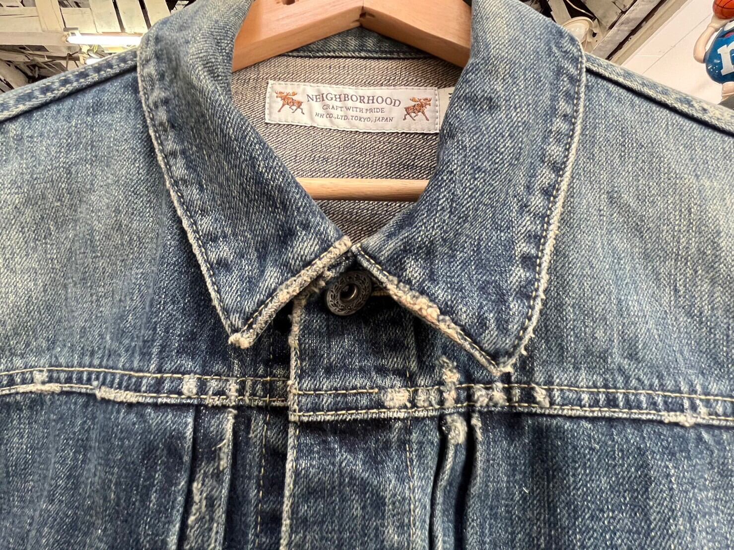NEIGHBORHOOD SAVAGE STOCKMAN C-JKT DENIM JACKET INDIGO NEIGHBORHOOD SAVAGE STOCKMAN C-JKT DENIM JACKET INDIGO