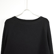Leh / GANKO別注×damage waffle L/S sweater