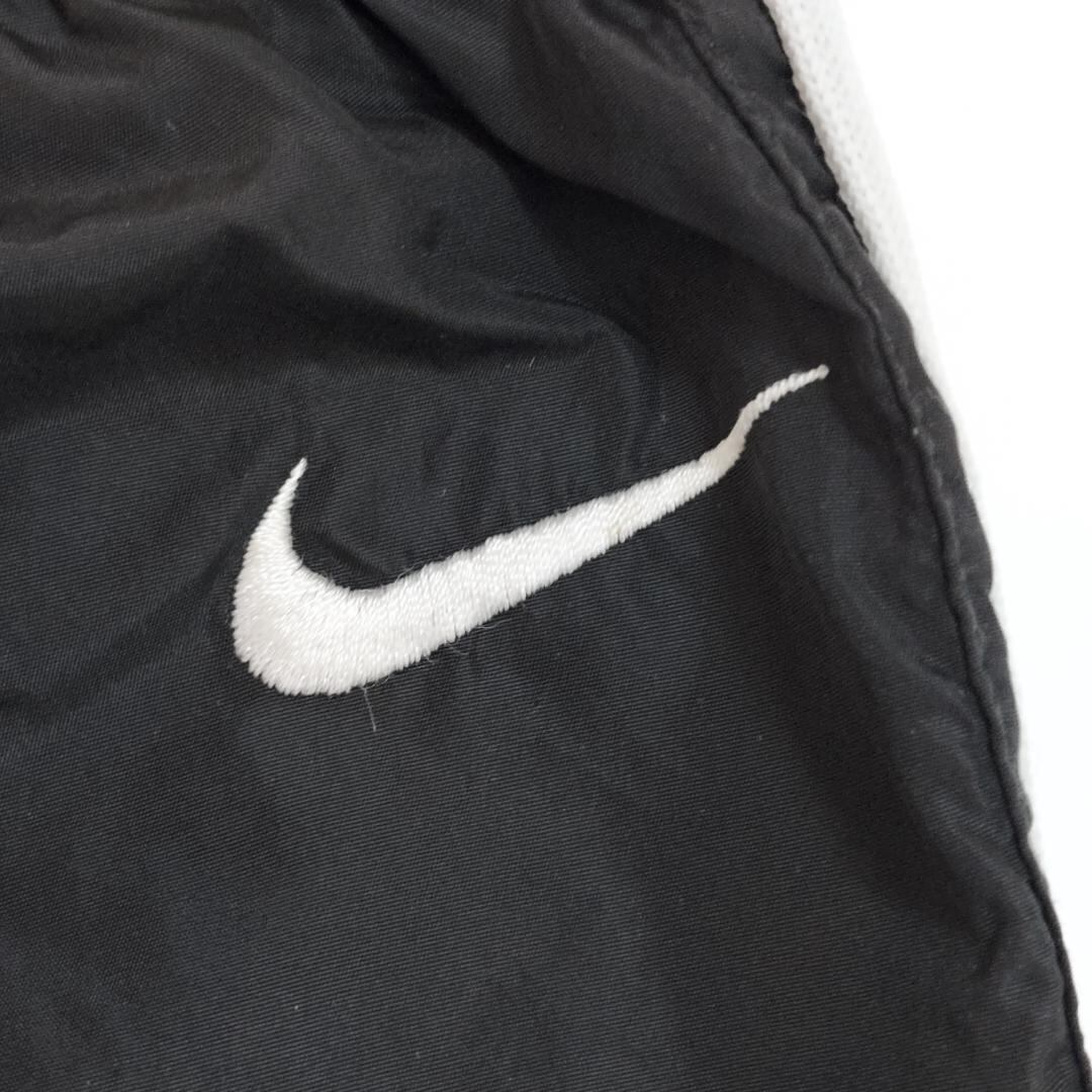 【NIKE】ワンポイント刺繍ロゴ トラックパンツ XL 黒 ブラック ナイキ