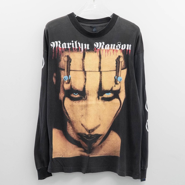 Marilyn Manson " Boot L/S " Fade Tag Fits XL【E6-145】