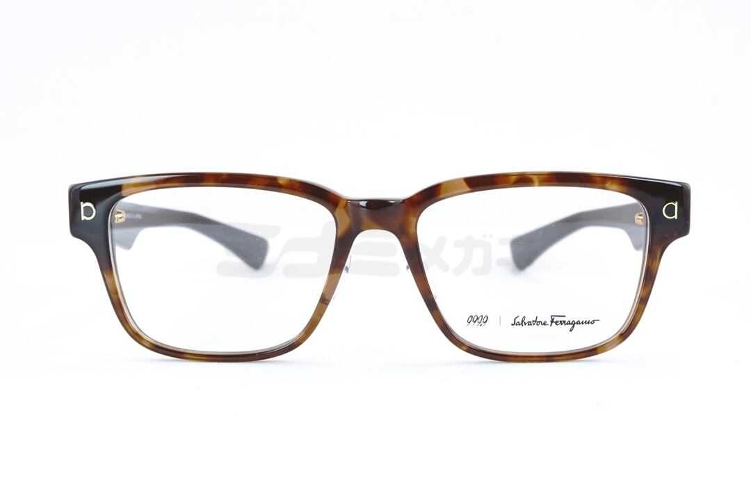 999.9×Ferragamo メガネ SF9003 214 コラボモデル アジアンフィット