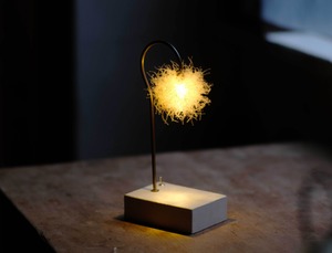 [The FINAL EXHIBITION] 森の小さな灯 no.5  スモークツリー white