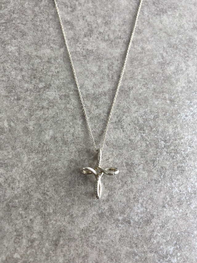 Tiffany & Co. ティファニー ネックレス シルバー インフィニティクロス 925 vintage ヴィンテージ オールド mdbwzi