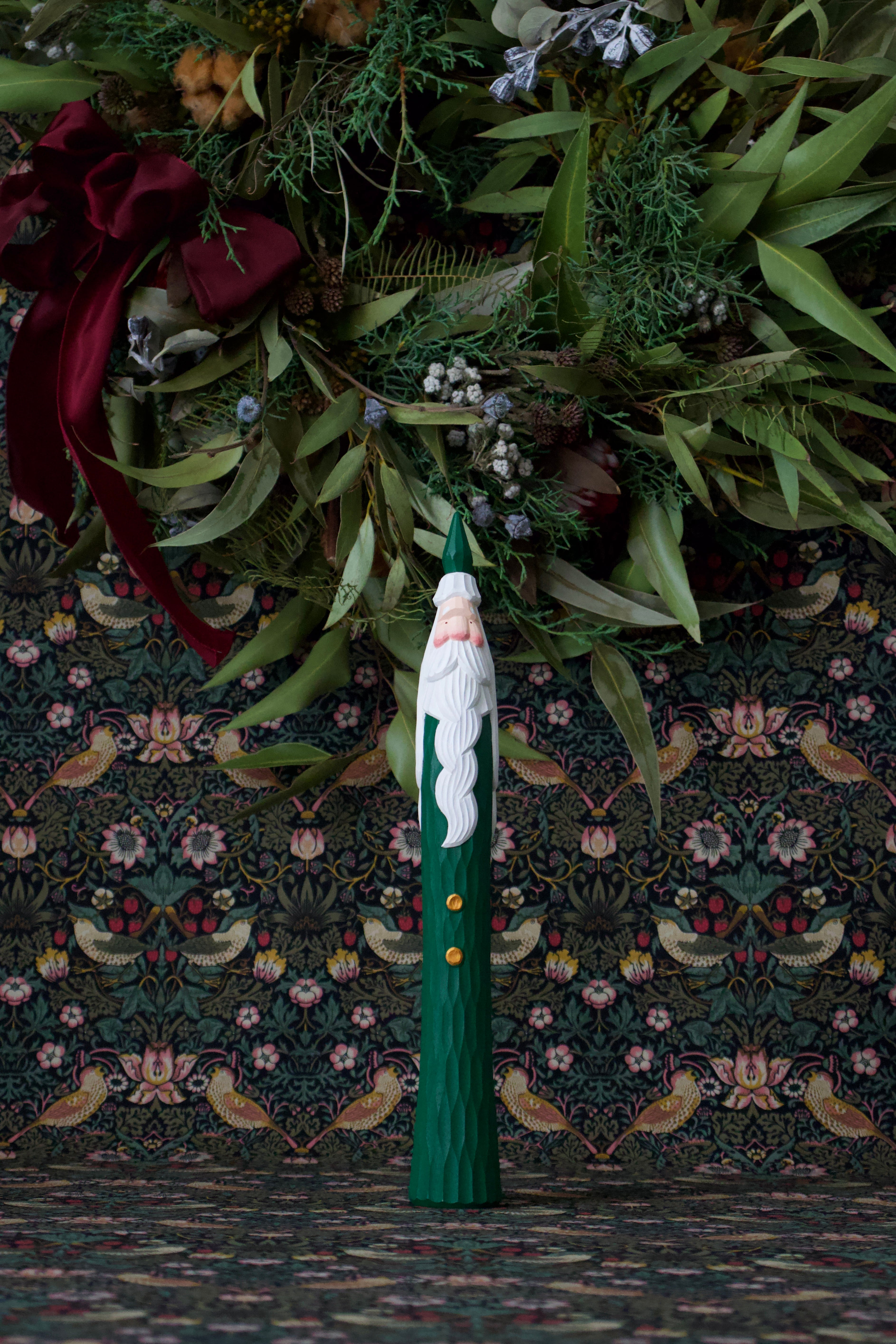 とんがりサンタ　Shimoo Design Green とんがりサンタ Shimoo Design Green