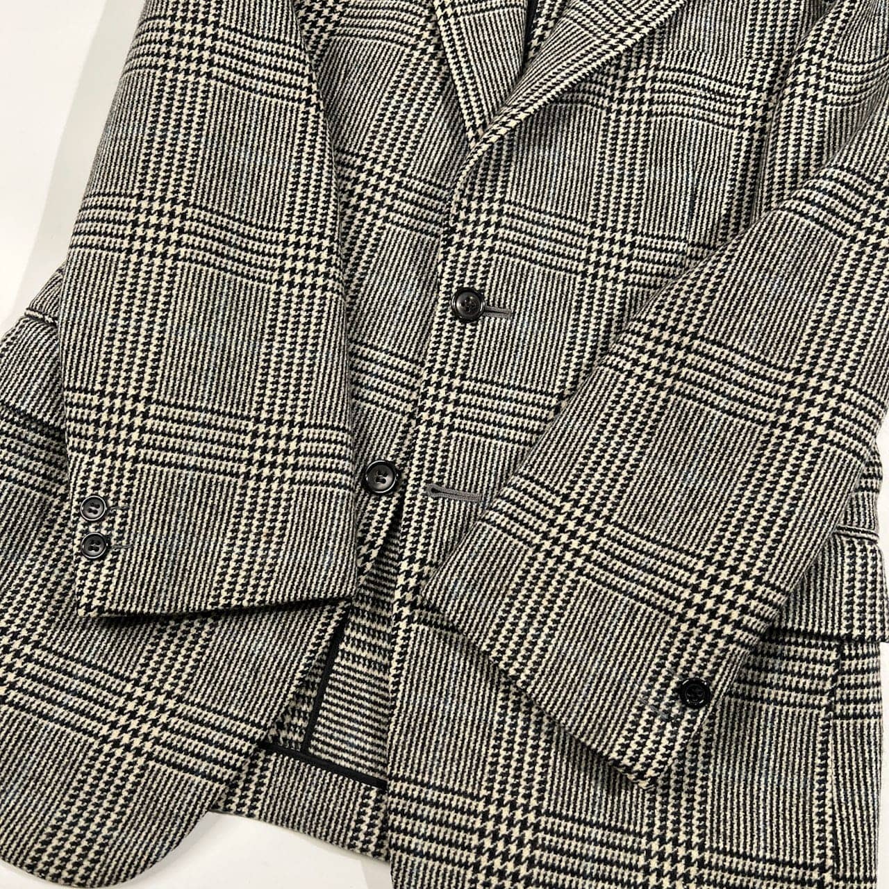 vintage PLAYBOY プレイボーイ チェック ツイード ウール テーラードジャケット サイズ L /メンズ/オールド/ビンテージ