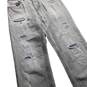 DOLCE&GABBANA gray denim pants