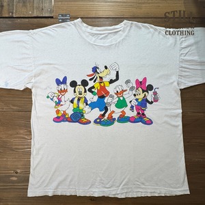 1990's  DISNEY  PRINT T-SHIRT 【サイズ表記 M】   /  1990年代 ディズニー プリントT