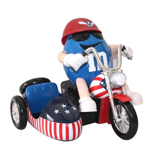 m&m's　TRIKE　ブルー　トライク　バイク　キャンディーディスペンサー　