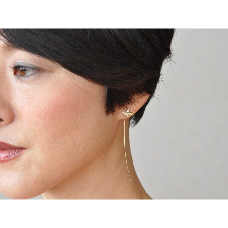 SCOSHA 14K (14金)フォーゲットミーノットピアス