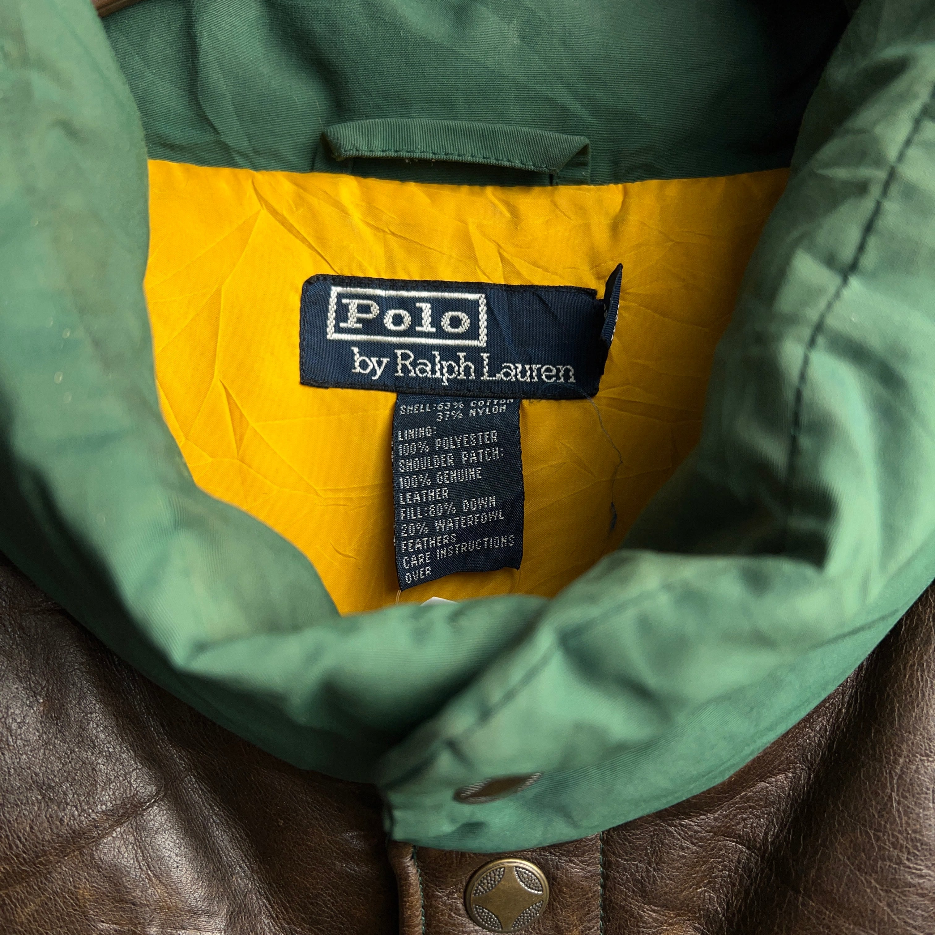 90's “Polo by Ralph Lauren” Down Vest 90年代 ポロラルフローレン