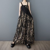 切替柄 ワイド サロペット  30160