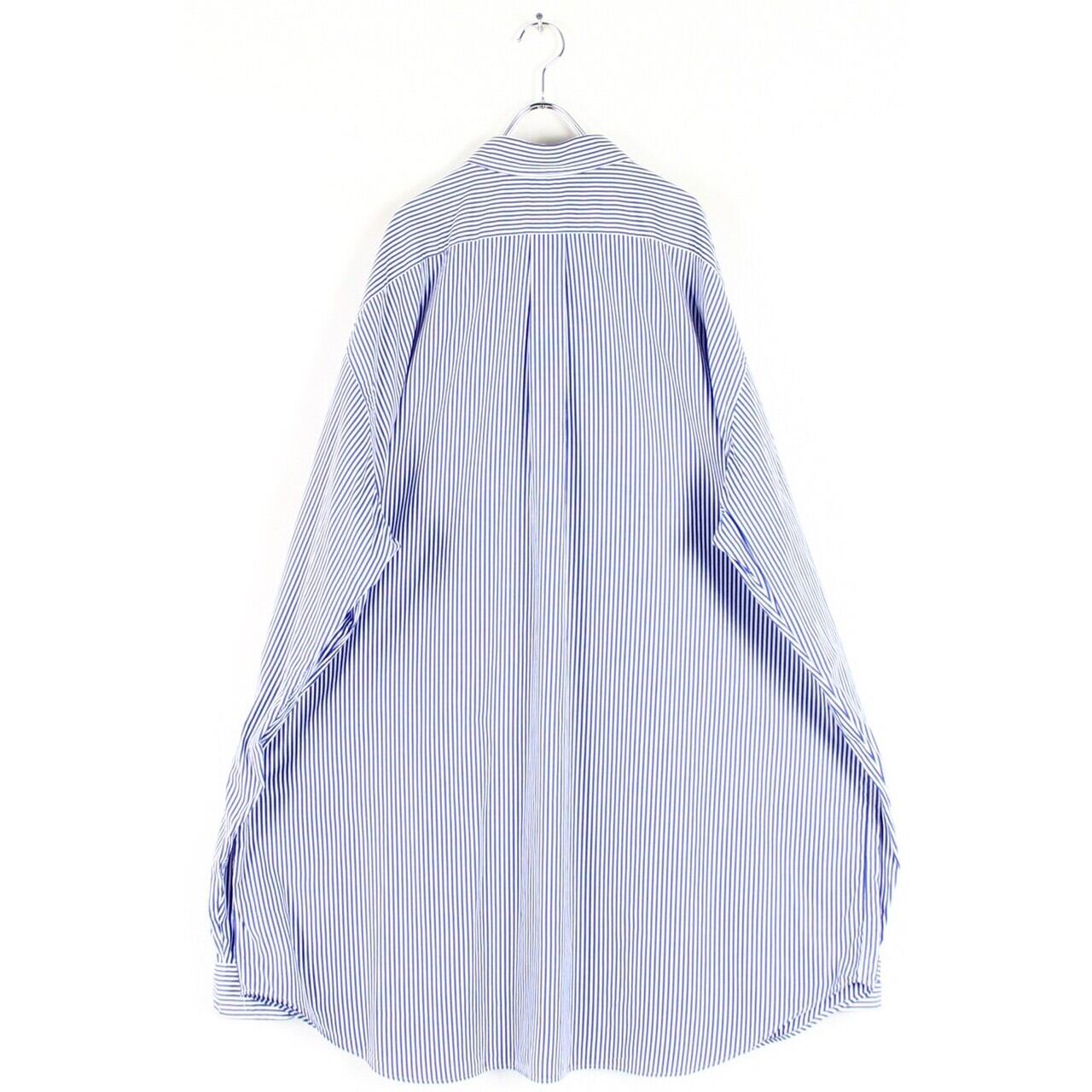 【美品】RALPH LAUREN ストライプシャツ オーバーサイズ M〜L相当 Ralph Lauren オーバーサイズ ストライプシャツ 【0206】 | cv