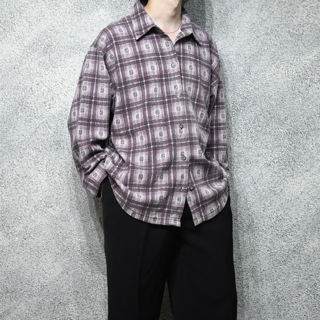 ethnic pattern shirt