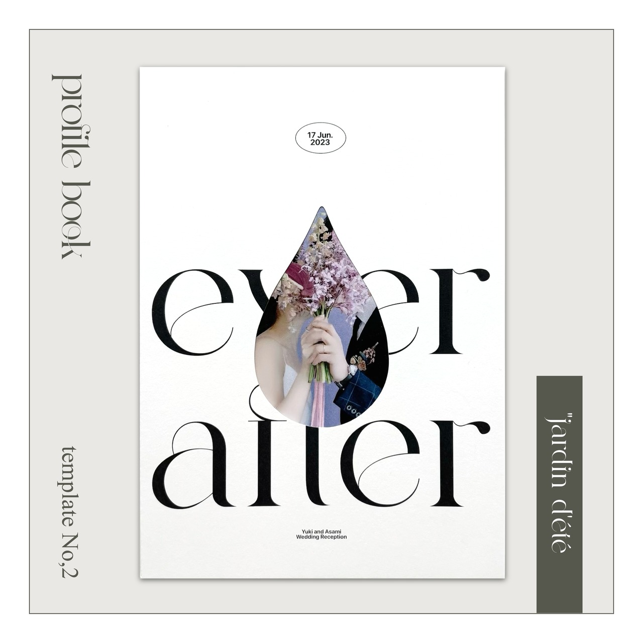 profile book "jardin d'été" (normal/prime)