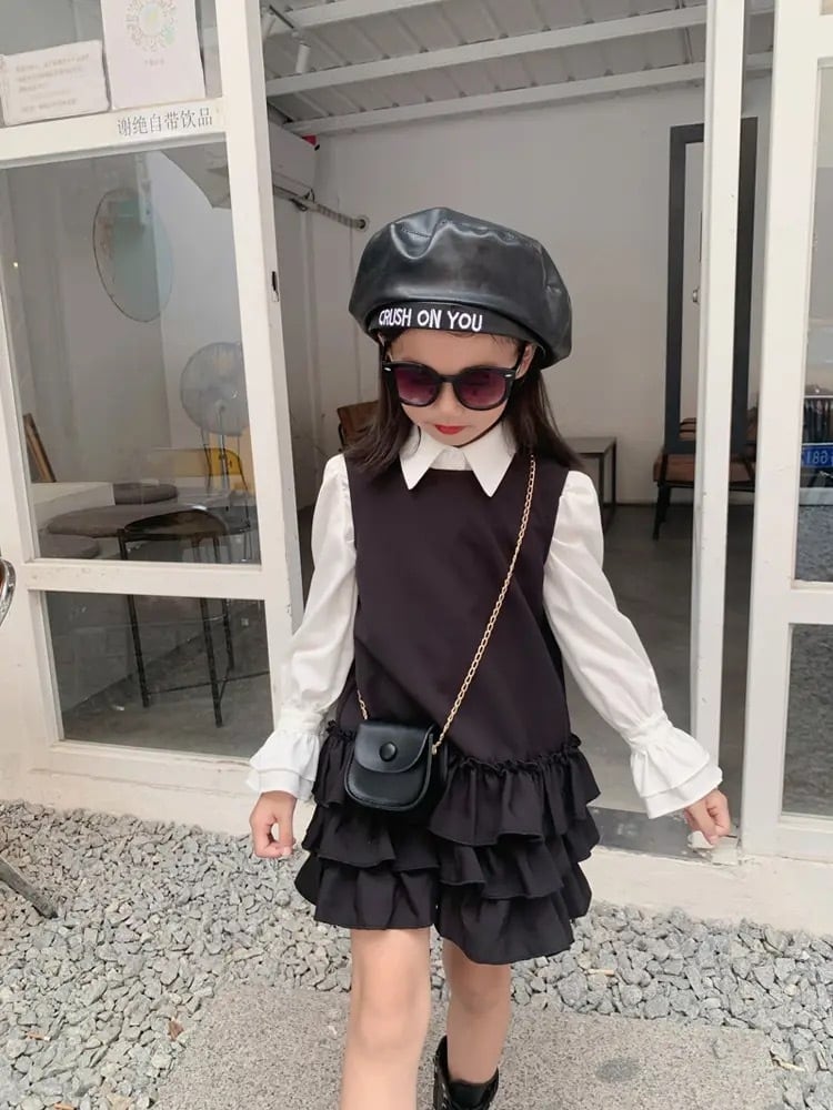 5size / キッズサイズフリルワンピーストップス