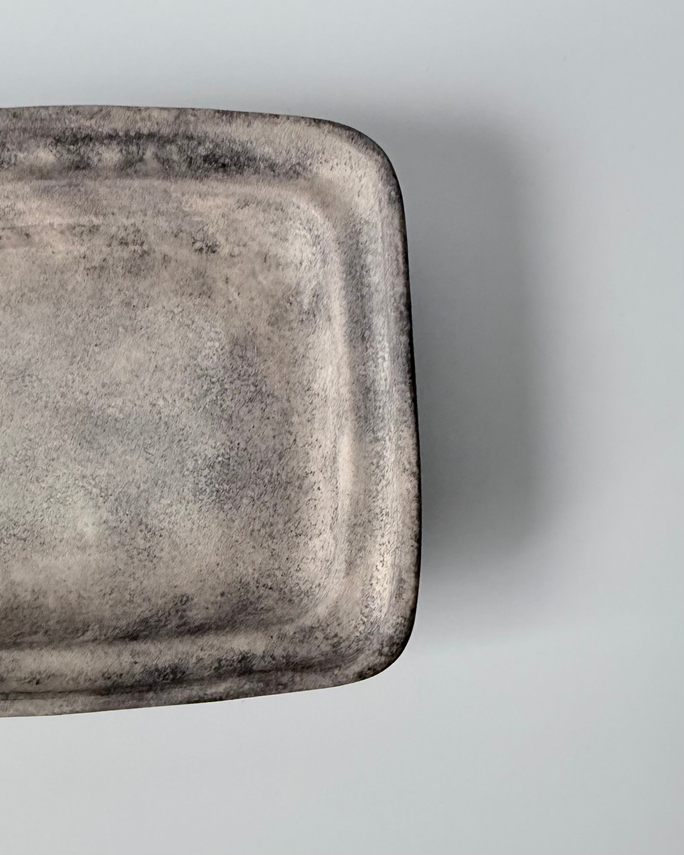 紙上征江 Square plate L | then