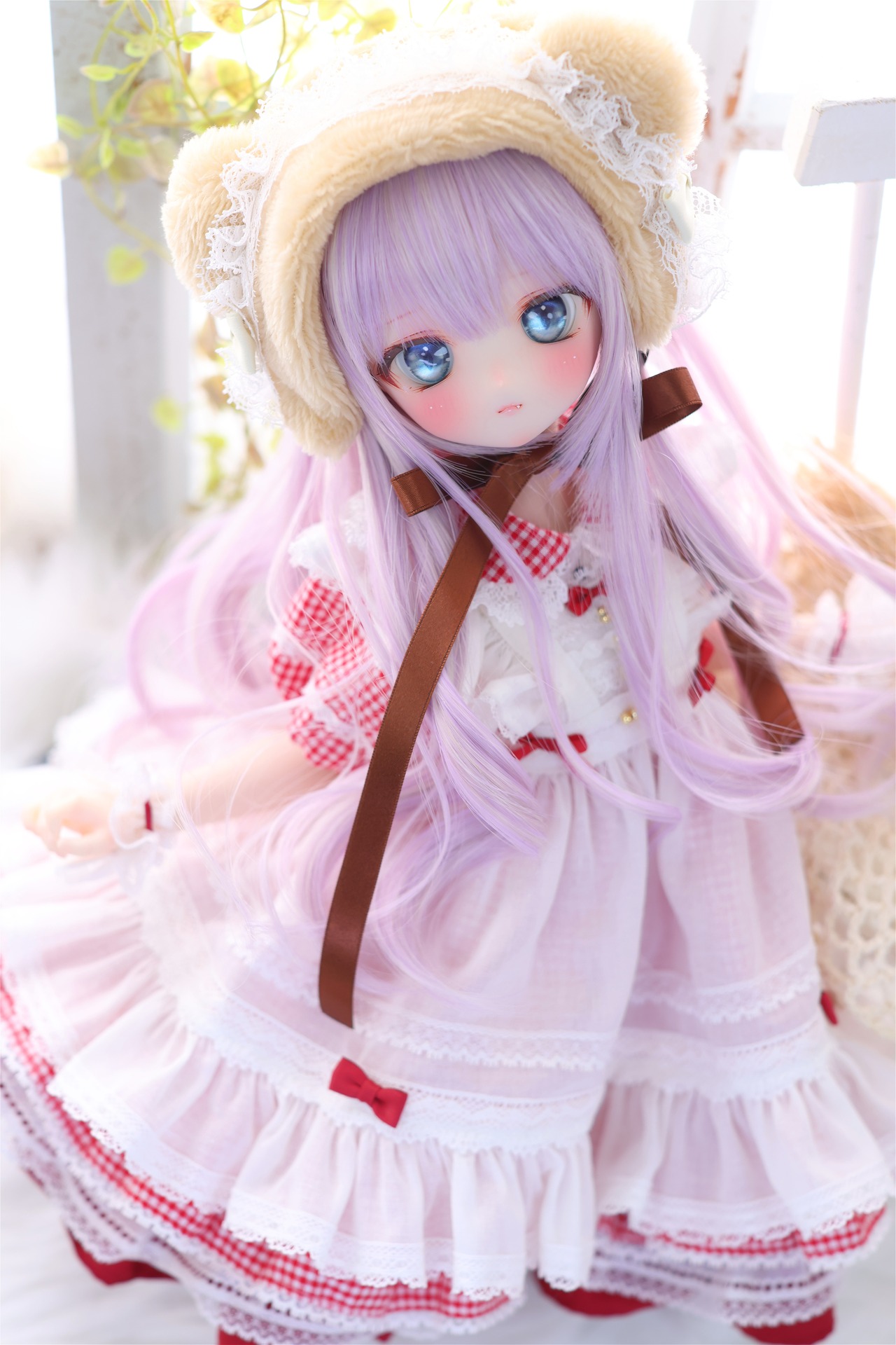 ハニベア・ピクニックセット（レッド）｜Mini Dollfie Dream ・ 1/4TinyFox PEKO・KUMAKO - 13