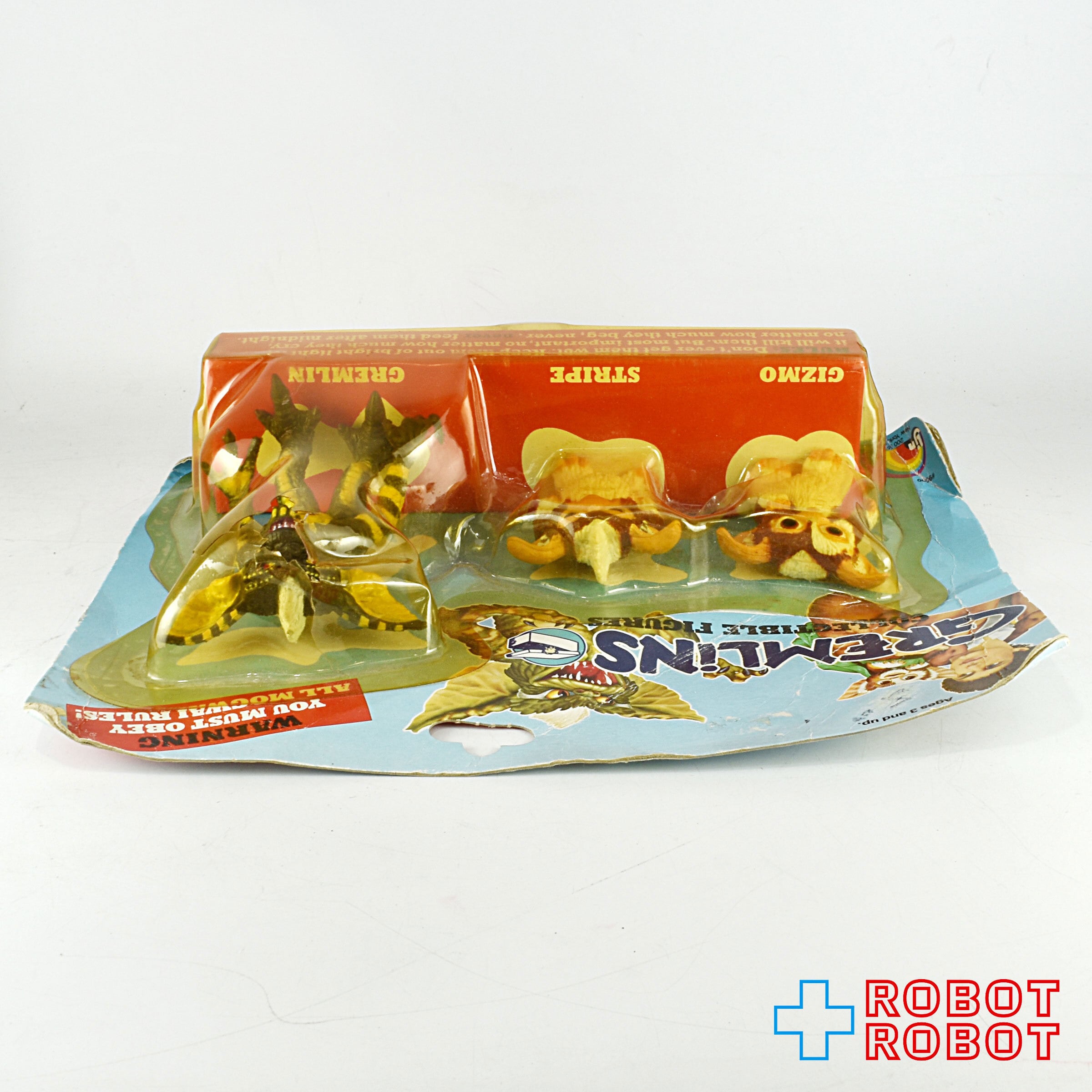 LJN グレムリン コレクティブルフィギュア ギズモとストライプ PVC3体