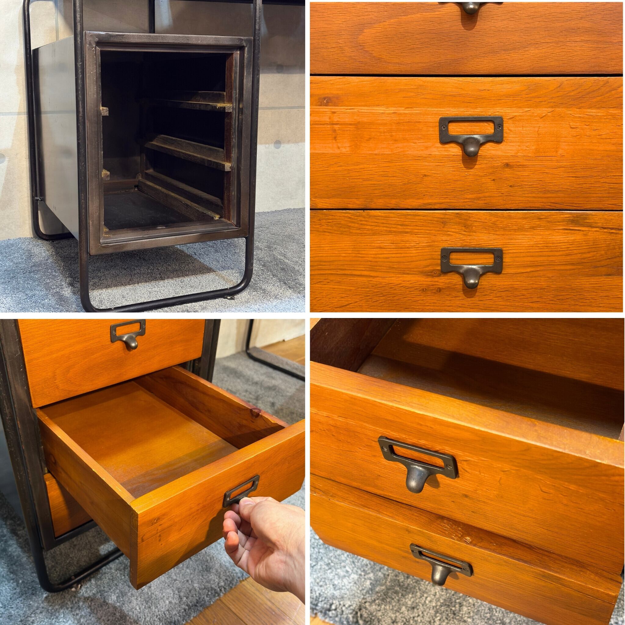 USED】ACME Furniture アクメファニチャー BELLS FACTORY DESK W120