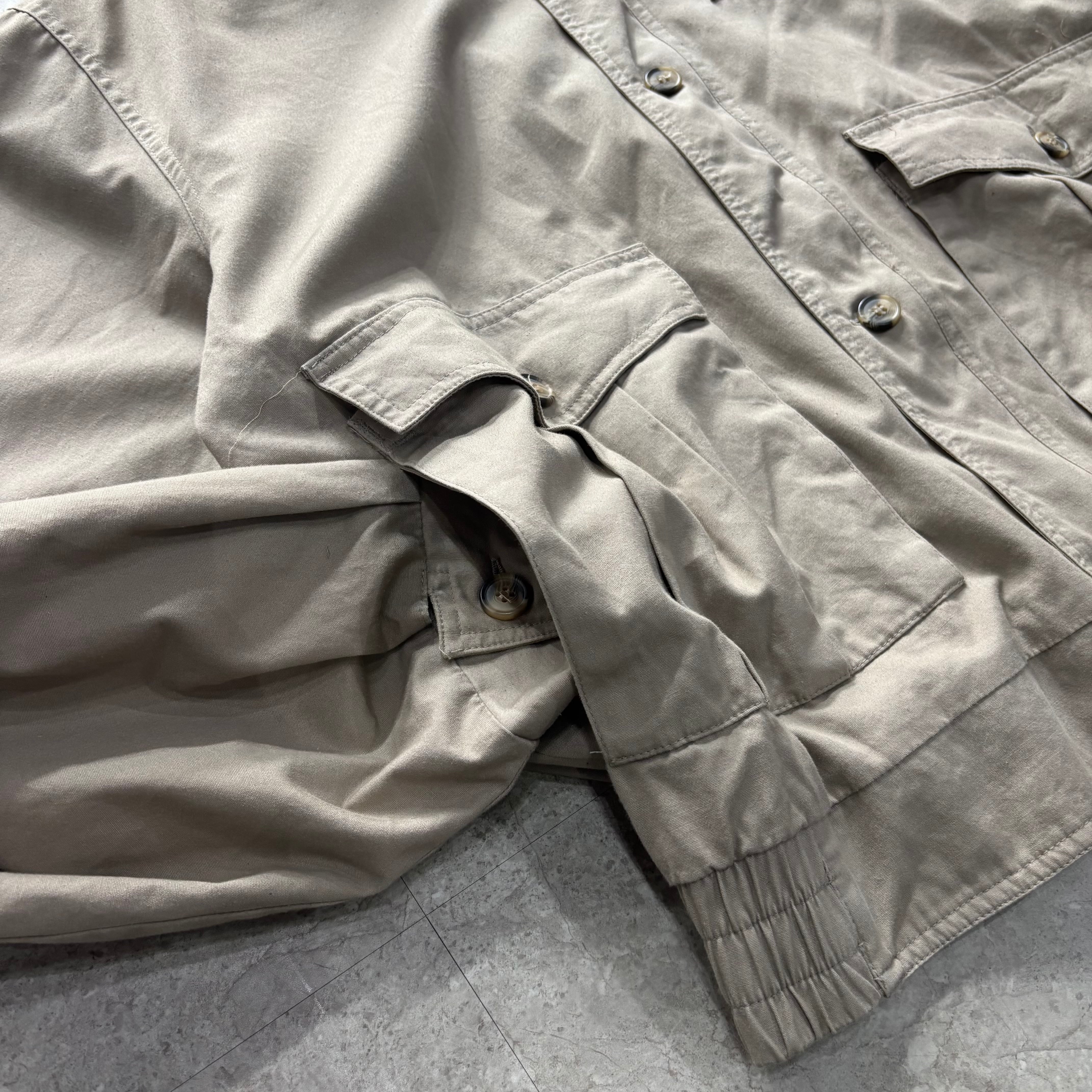 80s〜90s eddie bauer cotton Safari jacket【仙台店】 | What'z up