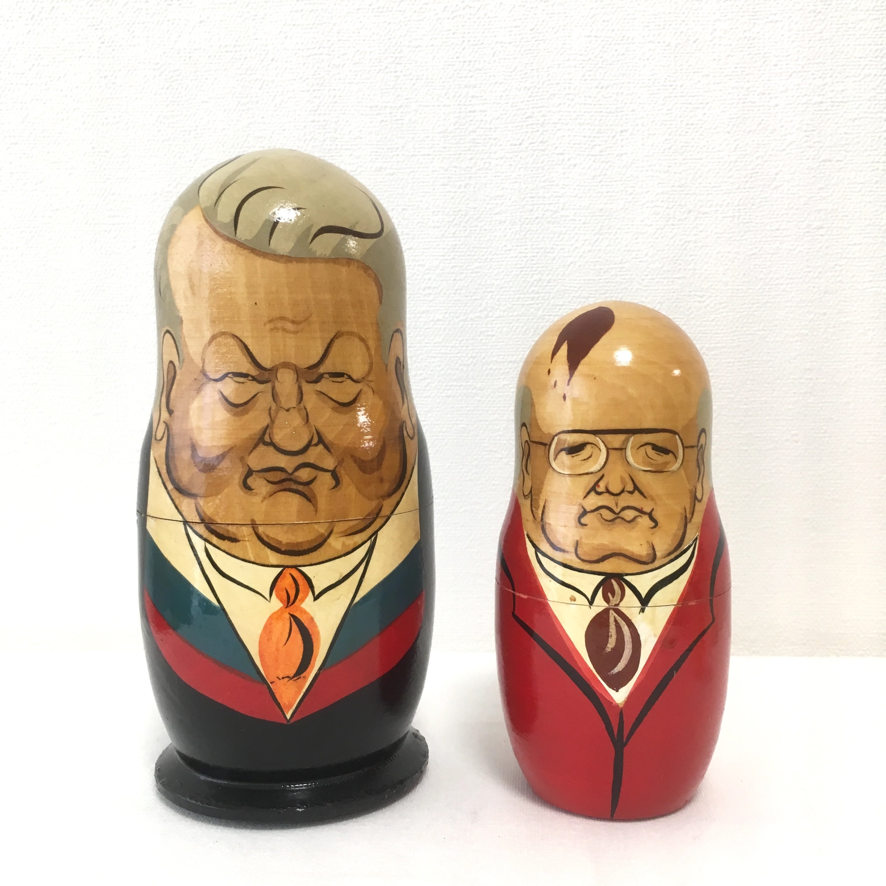 ビンテージ 歴代指導者 リーダー マトリョーシカ 18.5cm 5ピース