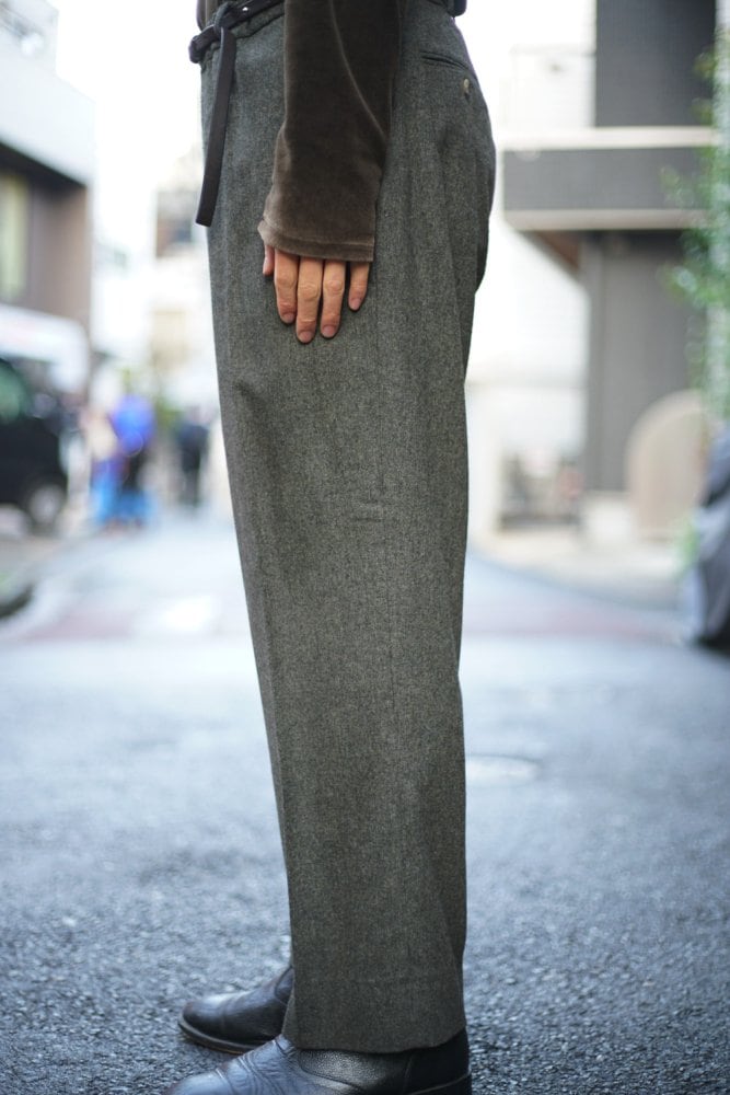 Polo by Ralph Lauren] Vintage Flannel Wool Trousers [1990s