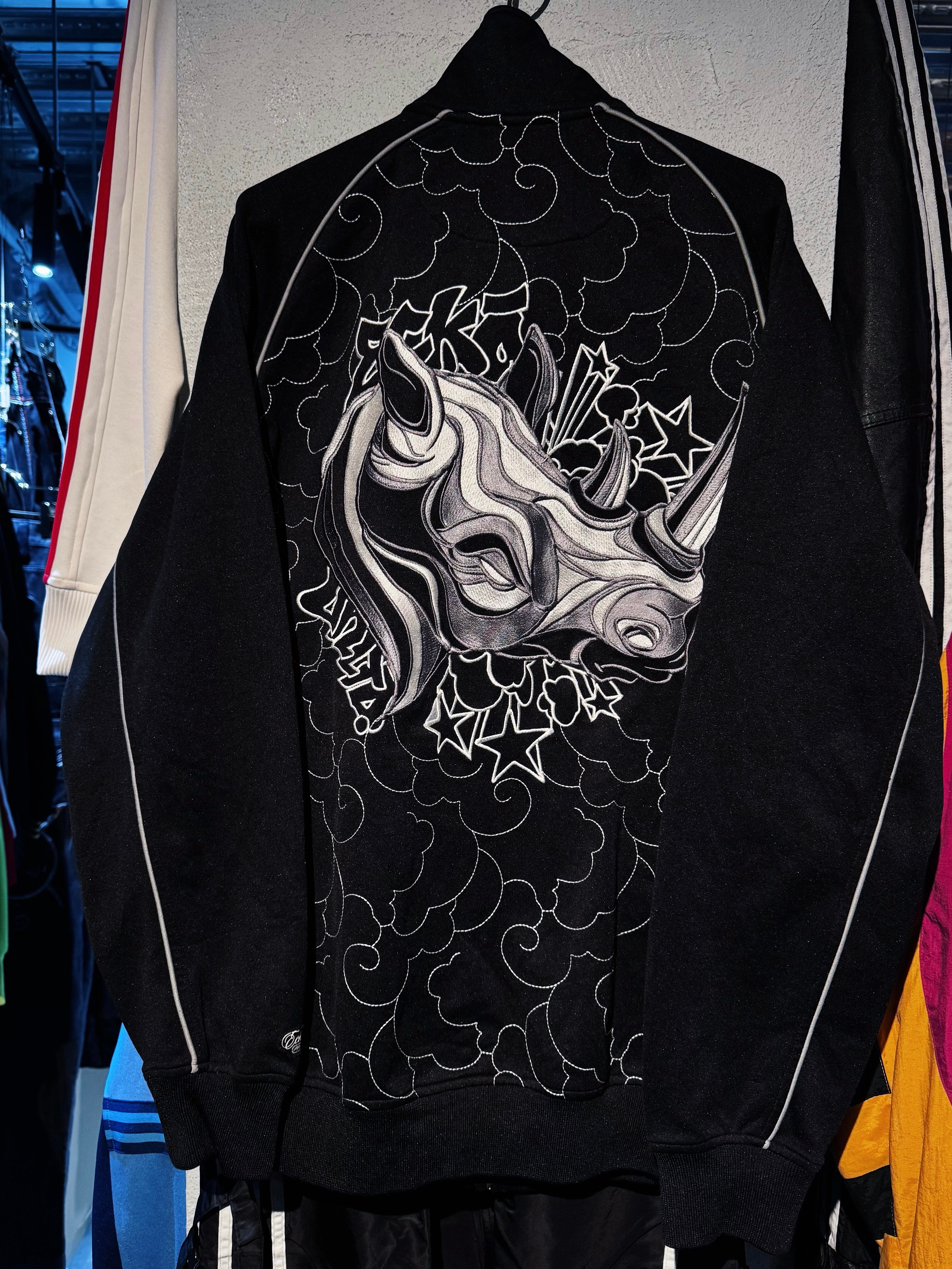 "ECKO UNLTD" embroidery design track jacket