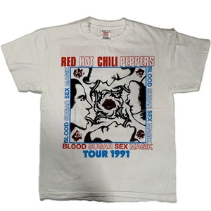 11438 RHCP レッドホットチリペッパーズ バンドTシャツ 両面 L