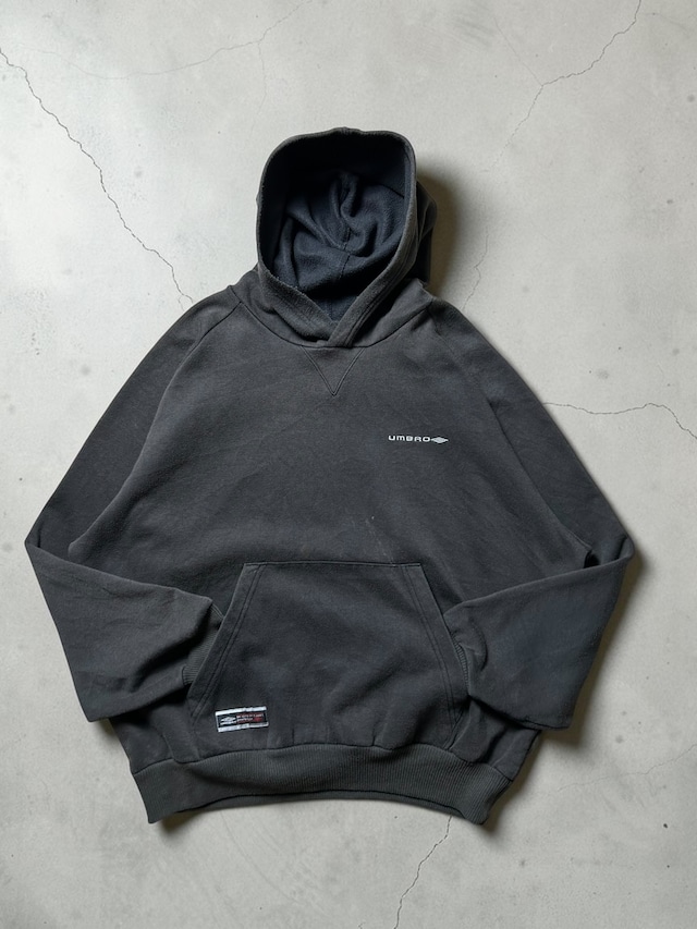 UMBRO Raglan Sweat Hoodie Faded Black