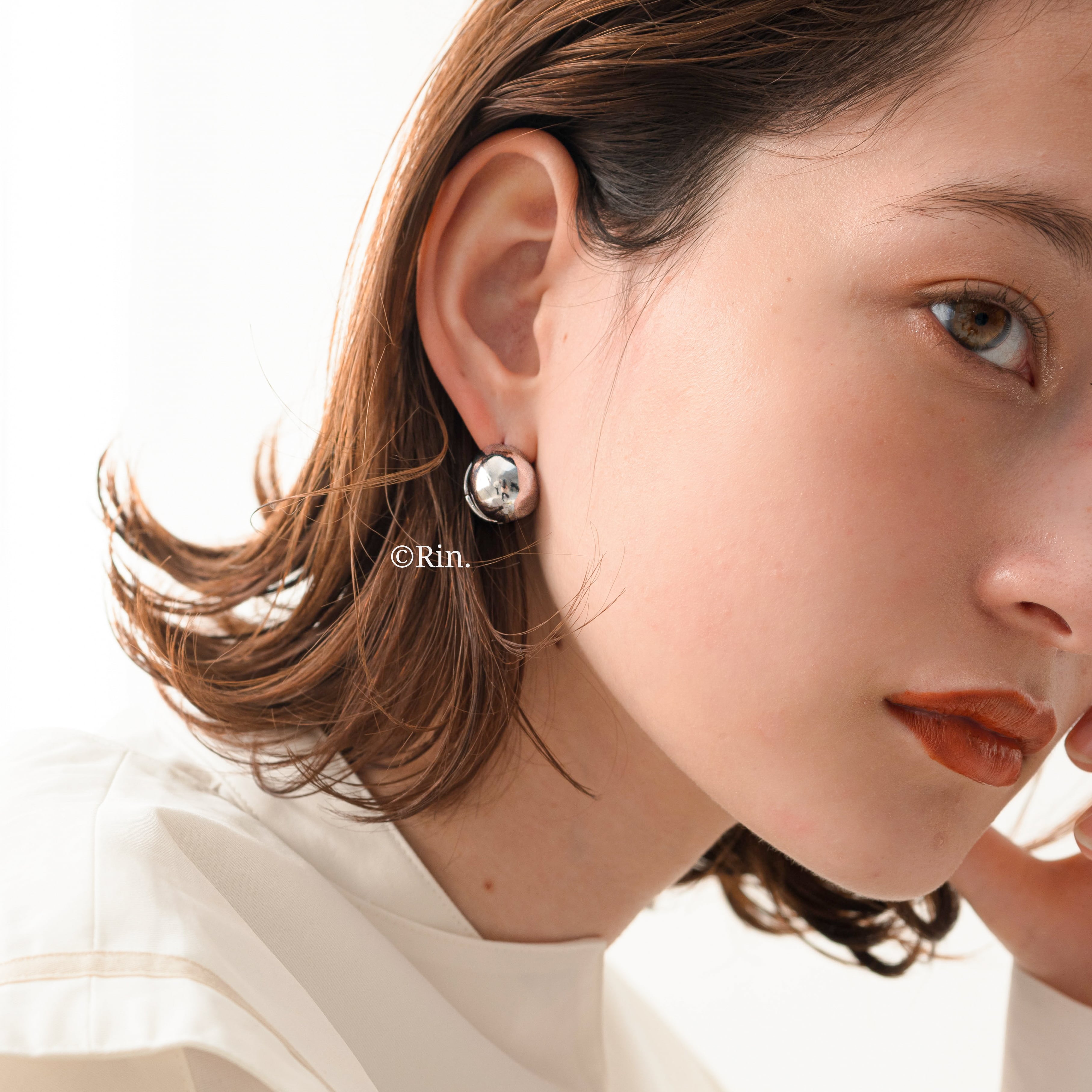 ブランド雑貨総合 A シルバーボタンイヤリングスターリングディスクorecchini 送料無料 ジュエリー アクセサリー Bottone Foglie Nero Disco Sterling 925 Argento 男女兼用アクセサリー Www Sigweb Cl