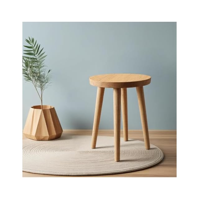 木製スツール　インテリアに 椅子 木製スツール 43cm 1脚 ハンドメイド 椅子 | 静岡県沼津市