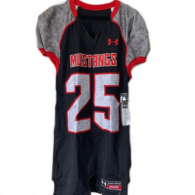 【L】UNDER ARMOUR サウスメソジスト アメフト ジャージ/メッシュ