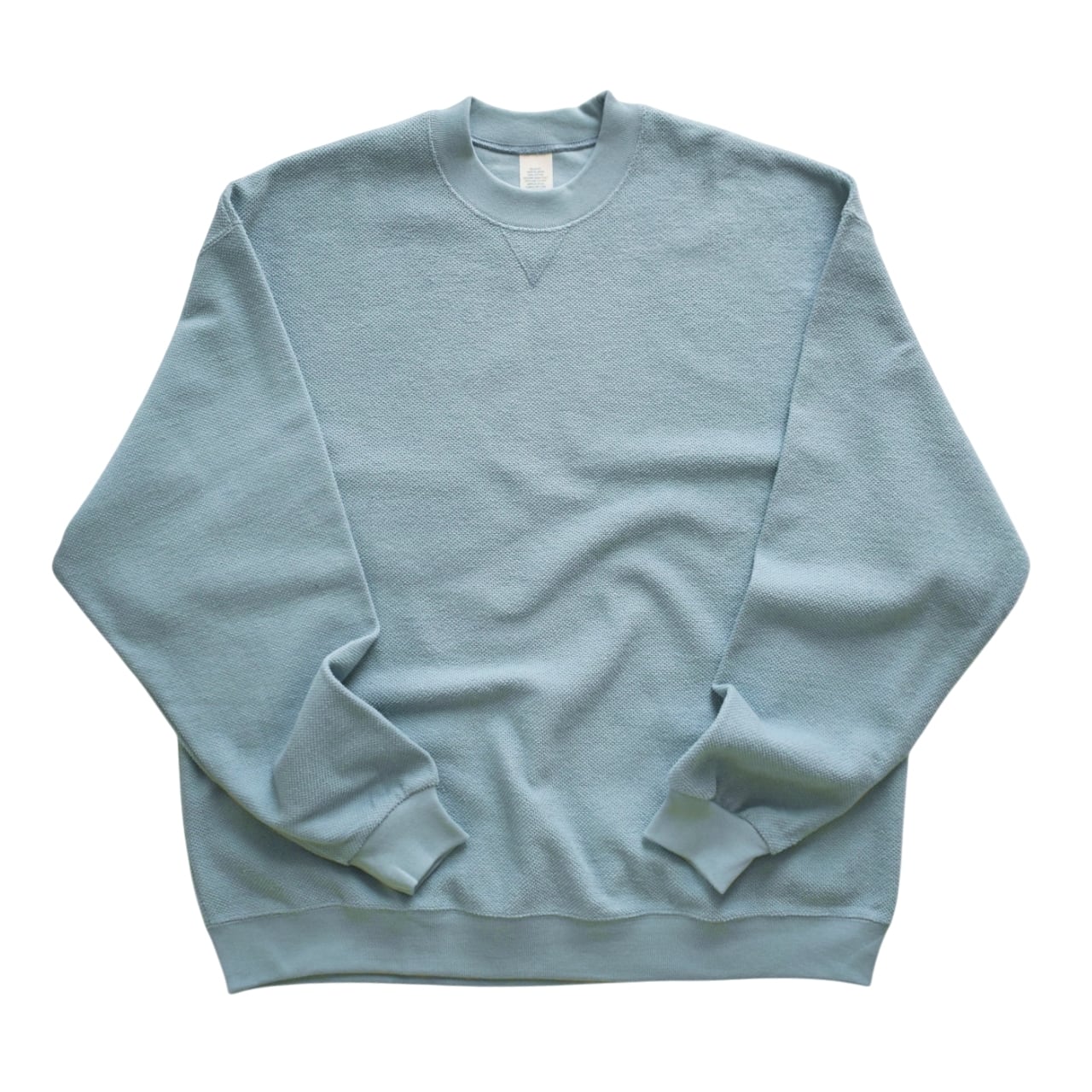 RELAX FIT by SUPERMARKET / Pique sweat crew - ピケ スウェット