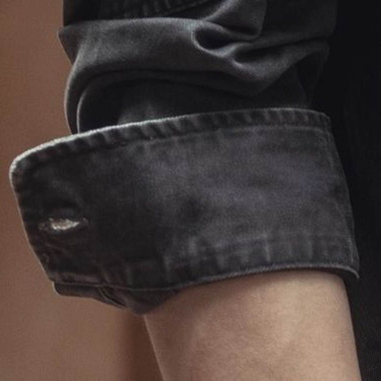 Button Down Flap Pocket Men's Work Shirt Long Sleeve ◇2color H0759