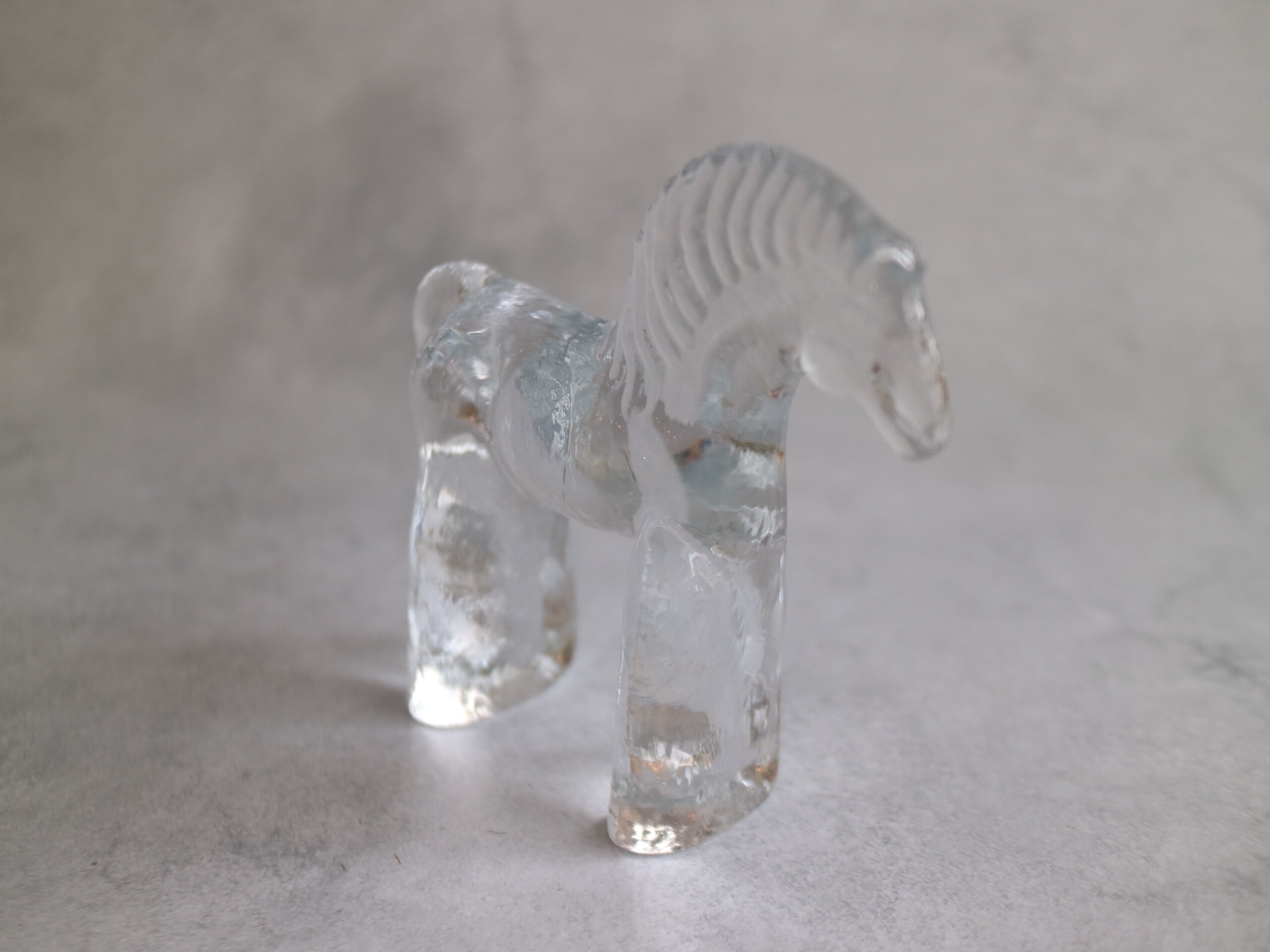 Kosta Boda コスタボダ / ガラスオブジェ 馬 大 No.5377 | Taloni