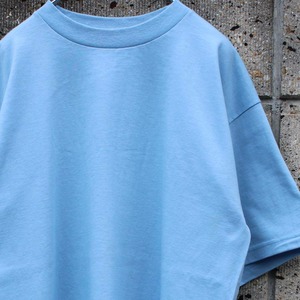 【Lサイズ】USA製　TSF社製 SPORTSWEAR ライトブルー 無地 単色 Tシャツ