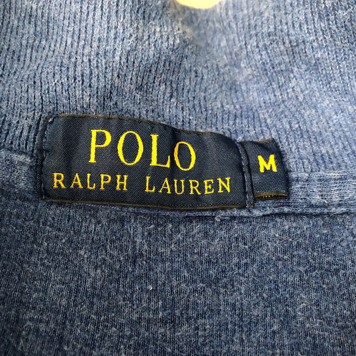 POLO RALPH LAUREN ハーフジップ ロゴ ラルフローレン メンズ ダーク 