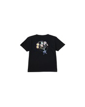 【mini】HAND DRAWN BOUQUET PRINT T-SHIRTS［RKC015］